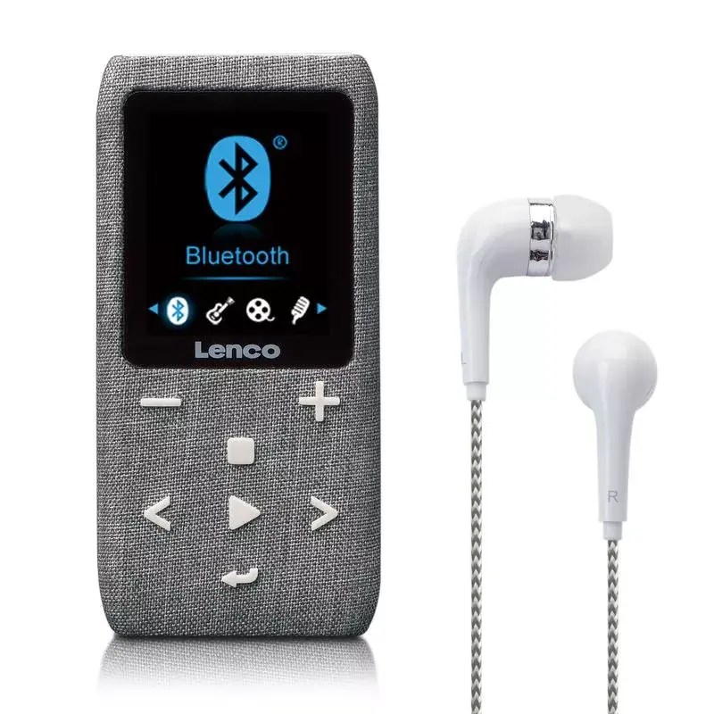 MP4-speler Lenco Xemio-861 8 GB grijs USB 3.2 FM-radio