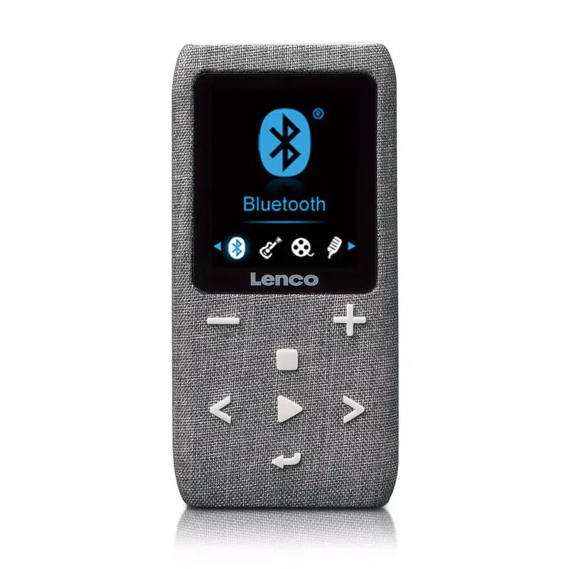 MP4-speler Lenco Xemio-861 8 GB grijs USB 3.2 FM-radio