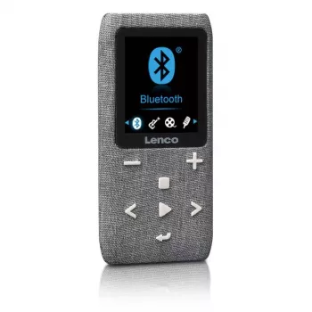 MP4-speler Lenco Xemio-861 8 GB grijs USB 3.2 FM-radio