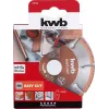 Doorslijpschijf KWB EASY CUT hardmetaal universeel 11,5 cm