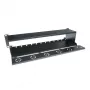 ACT glasvezelpanel High Density 2HE voor 12 MTP®-MPO-cassettes / Keystone-adapterplaten