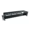 ACT glasvezelpanel High Density 2HE voor 12 MTP®-MPO-cassettes / Keystone-adapterplaten