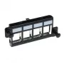 ACT adapterplaat voor 4 x Keystone FTP, adapter, zwart, 1 stuk(s)