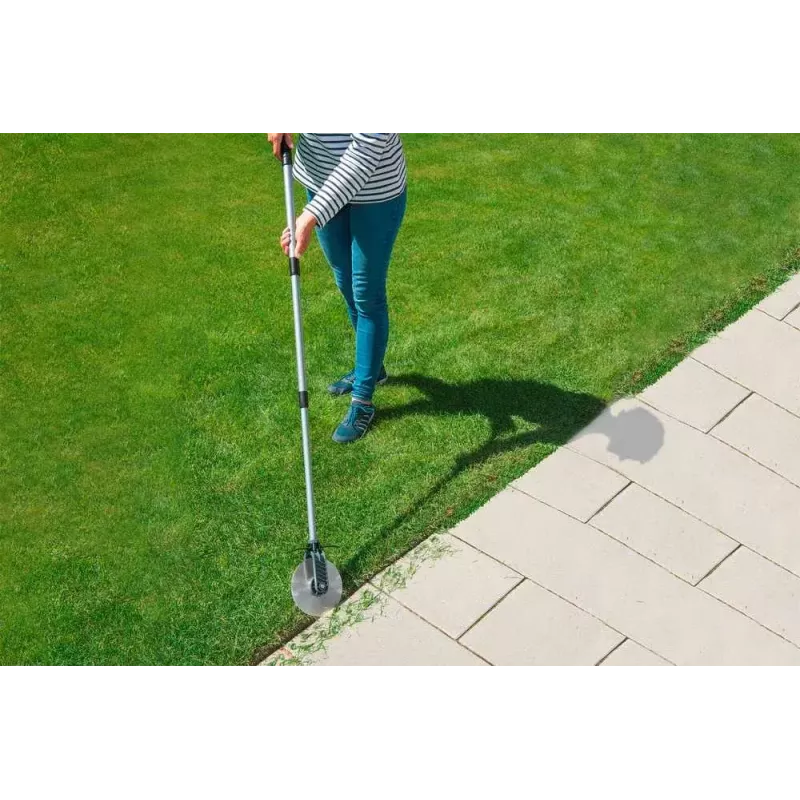 Onkruidsteker WENKO 88231500 RVS handgreep kunststof zwart grijs 139 cm