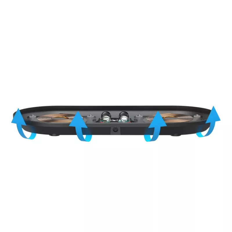 Hama QI-FC10 DUO smartphone zwart AC draadloos laden snel laden binnen