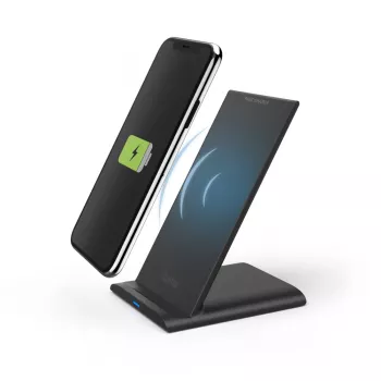 Hama QI-FC10S smartphone zwart USB draadloos laden snel laden binnen