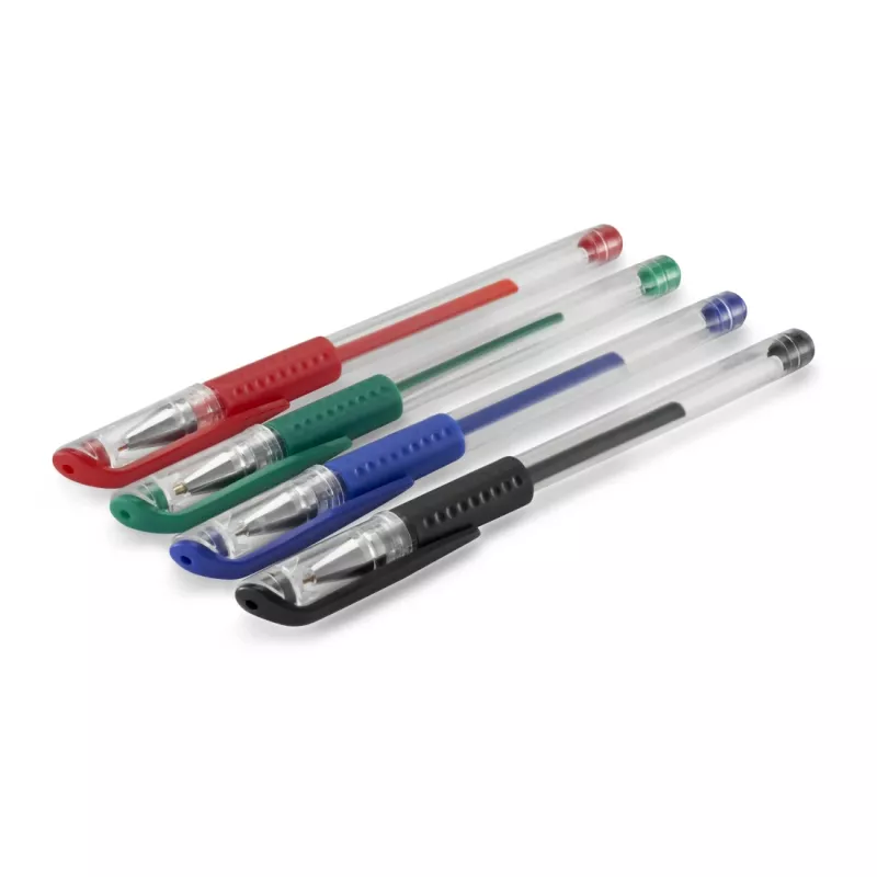 Hama Basic gelpen met dop zwart, blauw, groen, rood 4 stuks