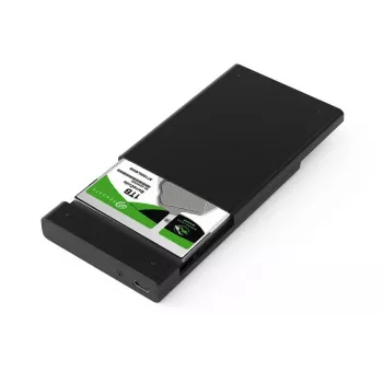 CoreParts MSUB3303 geheugenstationbehuizing HDD/SSD-behuizing zwart