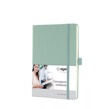 Schrijfboek Sigel CO683 A5 97 blad groen hardcover