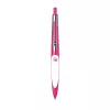 Clip-on uittrekbare balpen Herlitz my.pen roze wit blauw
