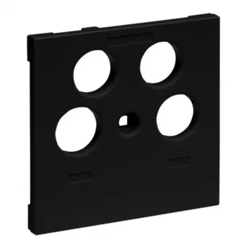 Legrand 765357 wandplaat/schakelaarafdekking zwart