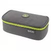 Herlitz beatBox ABC etui polyester grijs geel 225x120x70mm