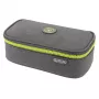 Herlitz beatBox ABC etui polyester grijs geel 225x120x70mm