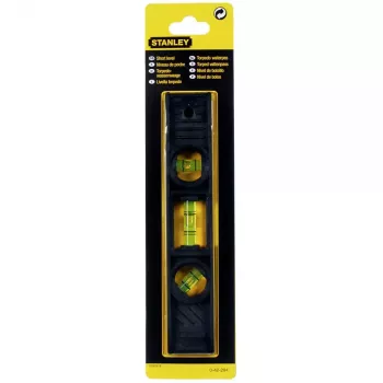 Torpedowaterpas Stanley 0,2 m zwart nauwkeurigheid 2 mm/m