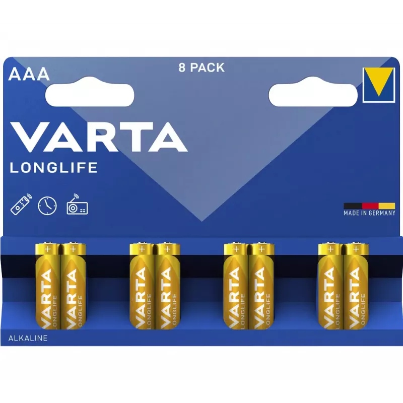 Wegwerpbatterij Varta 04103 AAA alkaline 44,5 mm 11,3 g
