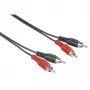 Hama 00205085 audiokabel 1,5 m 2 x RCA zwart