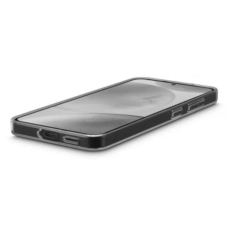 Hama 00080558 Always Clear hoesje voor Samsung Galaxy S25, doorzichtig