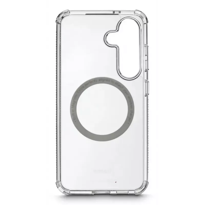 Hama 00080590 Extreme Protect magnetische hoes voor Samsung Galaxy S25+, transparant