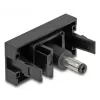 DeLOCK Easy 45 contactdoos DC zwart bus stekker 45mm