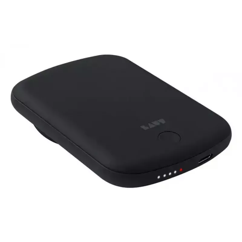Powerbank LAUT PW02 5000 mAh draadloos laden zwart
