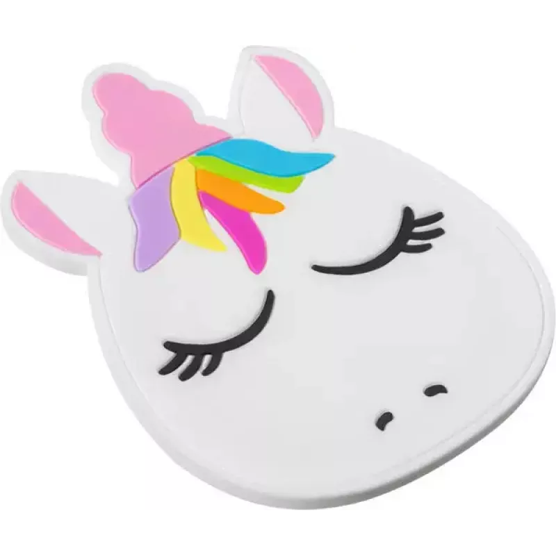 Badge LAUT MAGMOJI — decoratieve PVC-sticker in wit, compatibel met MagSafe