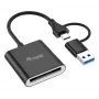 Kaartlezer Equip 245461 USB 3.2 Gen 2 Type-C zwart CFexpress 2.0