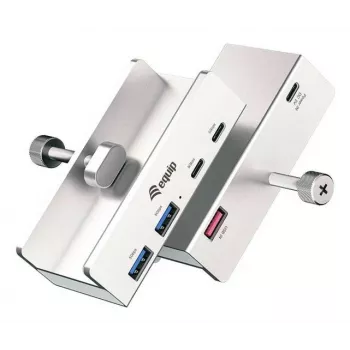 Equip 128967 interface-hub USB 3.2 Gen 1 (3.1 Gen 1) Type-A 5000 Mbit/s aluminium