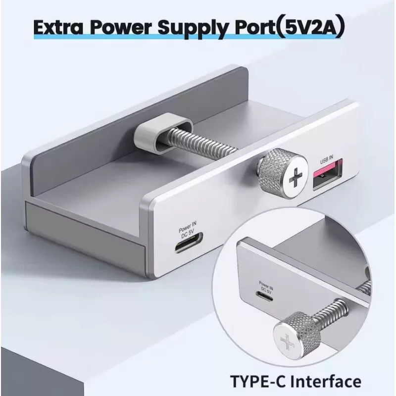 Equip 128967 interface-hub USB 3.2 Gen 1 (3.1 Gen 1) Type-A 5000 Mbit/s aluminium