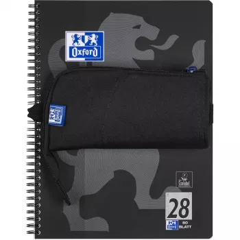 Zachte etui Oxford 400183590 zwart 220x70x90 mm