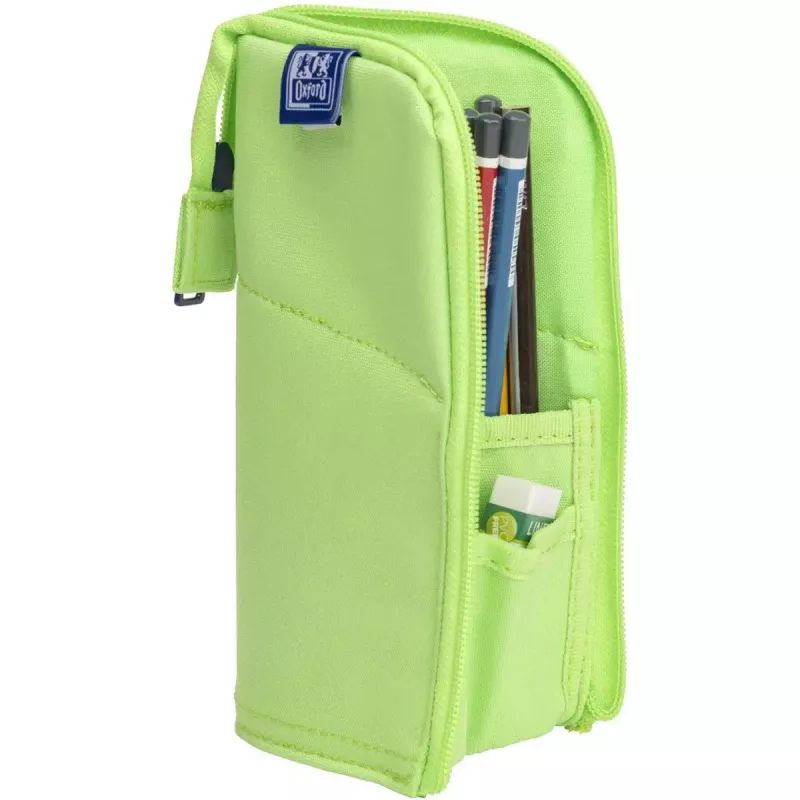 Zachte etui Oxford 400183591 groen 220x70x90 mm