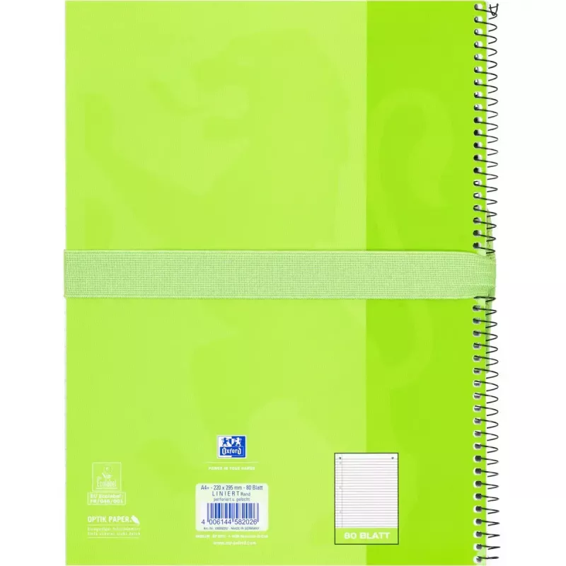 Zachte etui Oxford 400183591 groen 220x70x90 mm