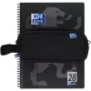Zachte etui Oxford 400183523 zwart 220x70x90 mm