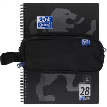 Zachte etui Oxford 400183523 zwart 220x70x90 mm