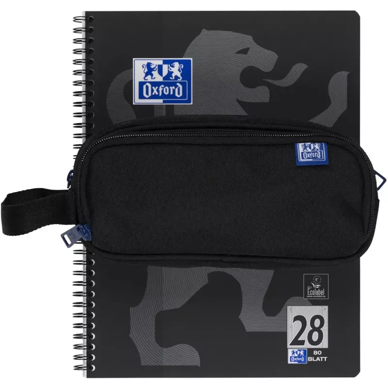 Zachte etui Oxford 400183523 zwart 220x70x90 mm