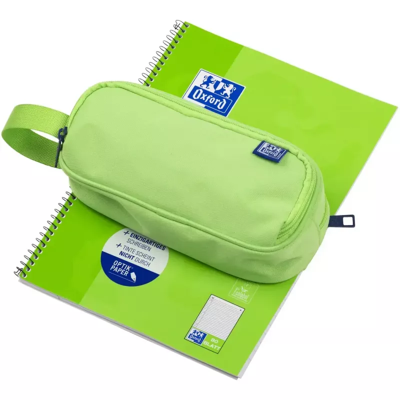 Zachte etui Oxford 400183525 groen 220x70x90 mm