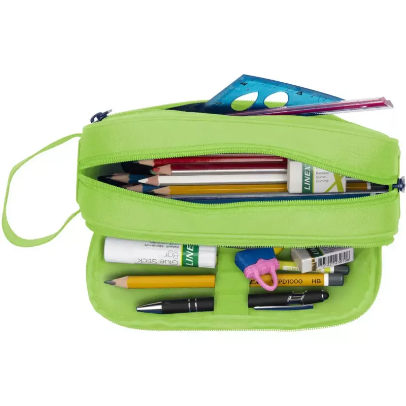 Zachte etui Oxford 400183525 groen 220x70x90 mm