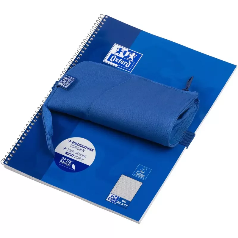 Zachte etui Oxford 400183529 blauw 220x70x90 mm
