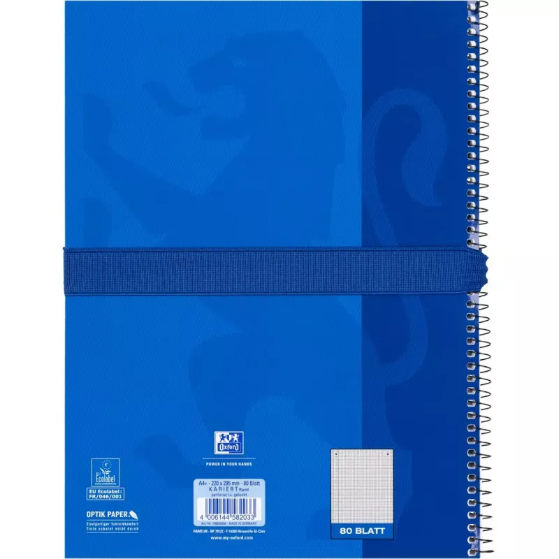 Zachte etui Oxford 400183529 blauw 220x70x90 mm