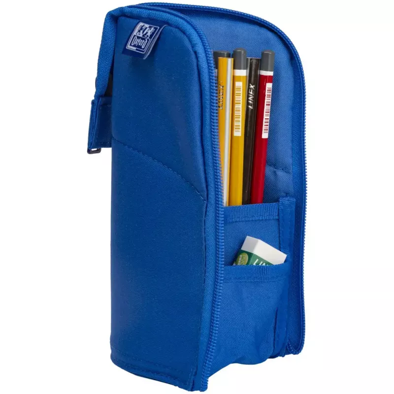 Zachte etui Oxford 400183529 blauw 220x70x90 mm