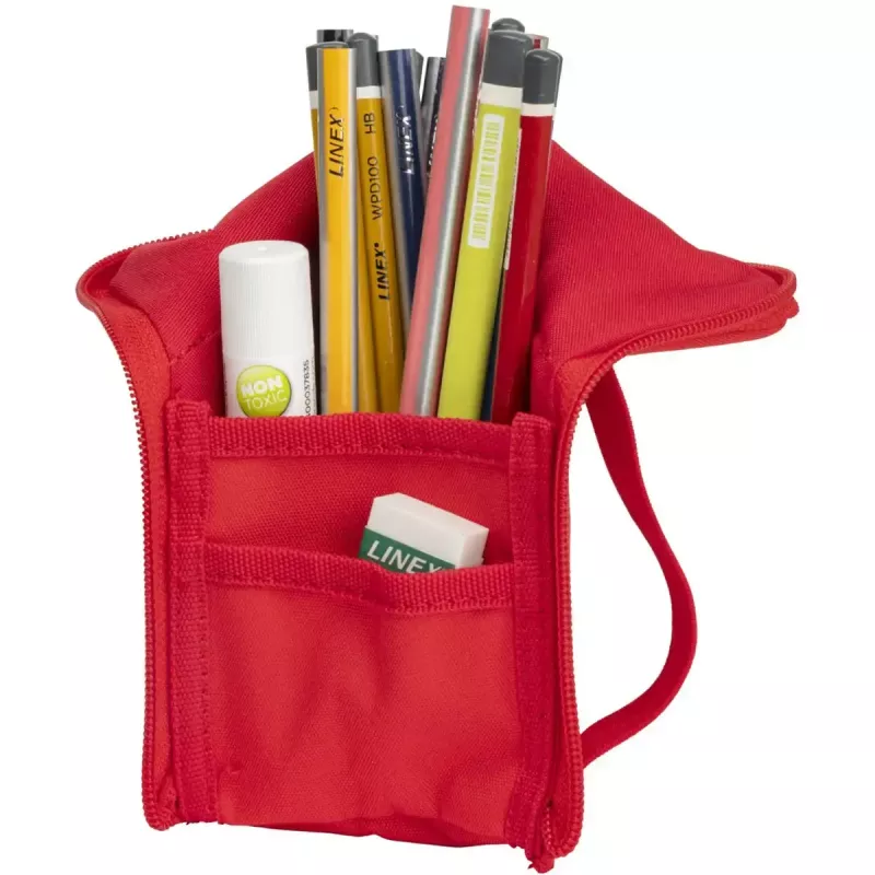 Zachte etui Oxford 400183527 rood 220x70x90 mm