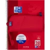 Zachte etui Oxford 400183527 rood 220x70x90 mm