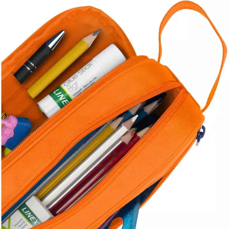Zachte etui Oxford 400183506 oranje 220x70x90 mm