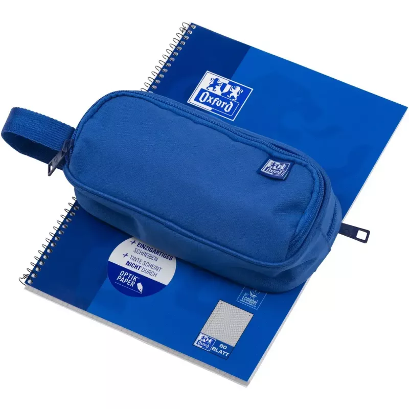 Zachte etui Oxford 400183522 blauw 220x70x90 mm