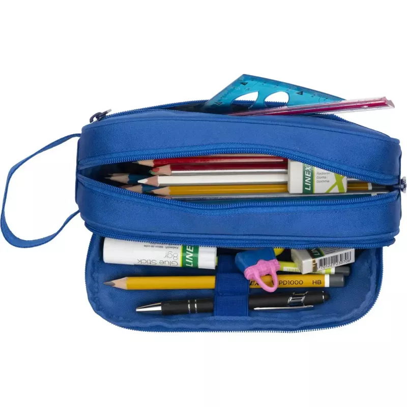 Zachte etui Oxford 400183522 blauw 220x70x90 mm