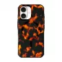 LAUT Huex Wave hoesje voor iPhone 17, koffiebruin