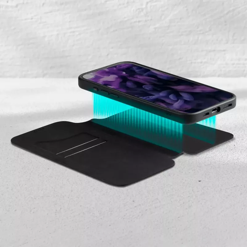 Folio Case LAUT MAGFOLIO voor iPhone 17 16 cm zwart