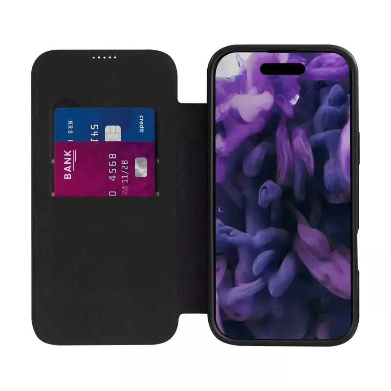 Folio Case LAUT MAGFOLIO voor iPhone 17 16 cm zwart