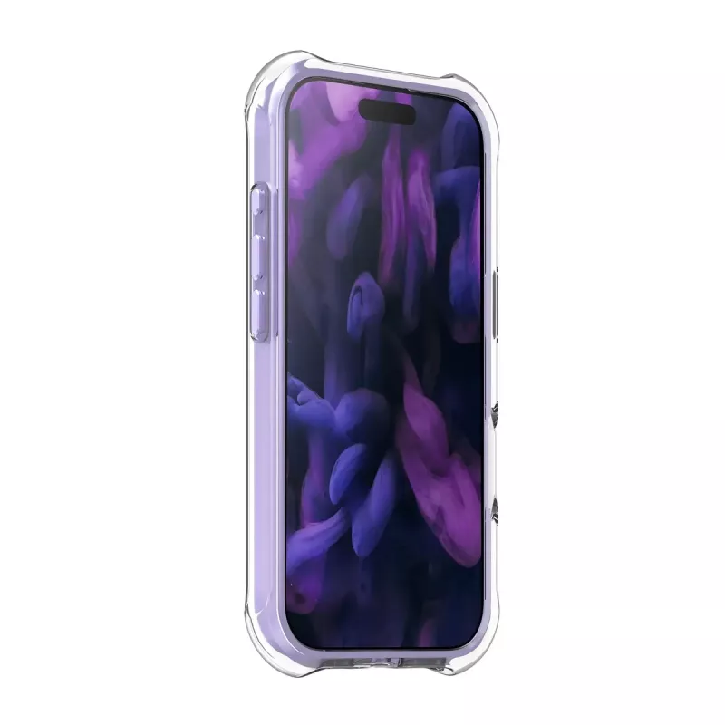 LAUT AERO PROTECT hoesje iPhone 17 16 cm lila transparant