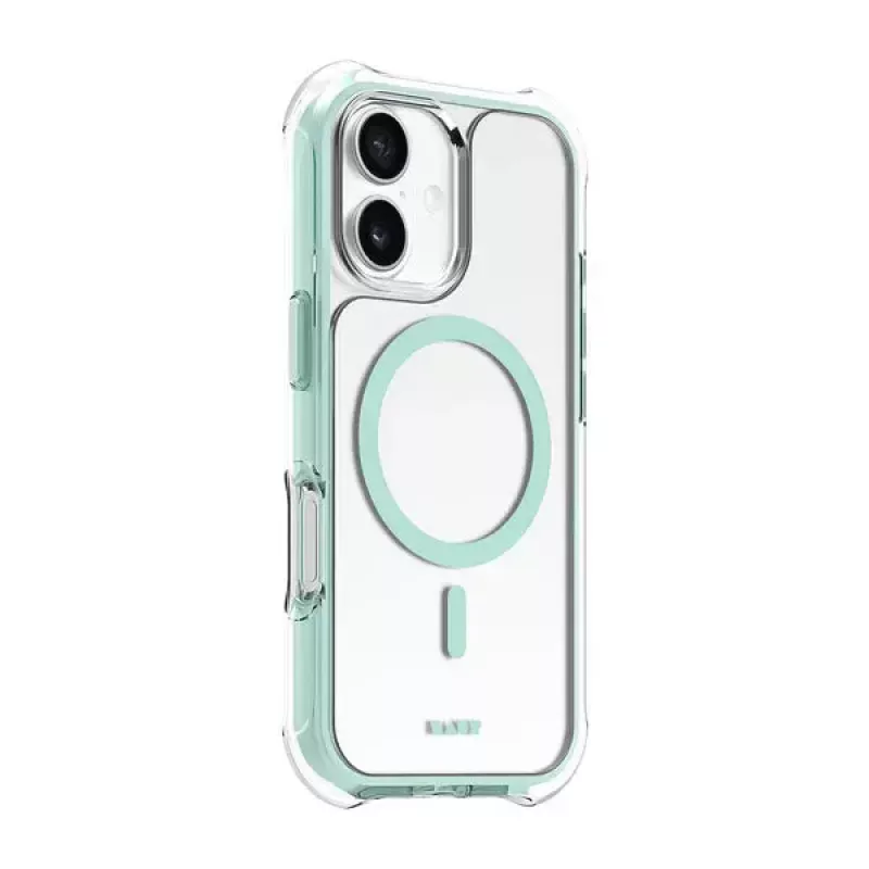 LAUT AERO PROTECT telefoonhoesje mint transparant voor iPhone 17