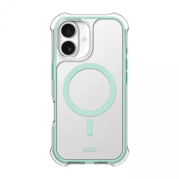 LAUT AERO PROTECT telefoonhoesje mint transparant voor iPhone 17